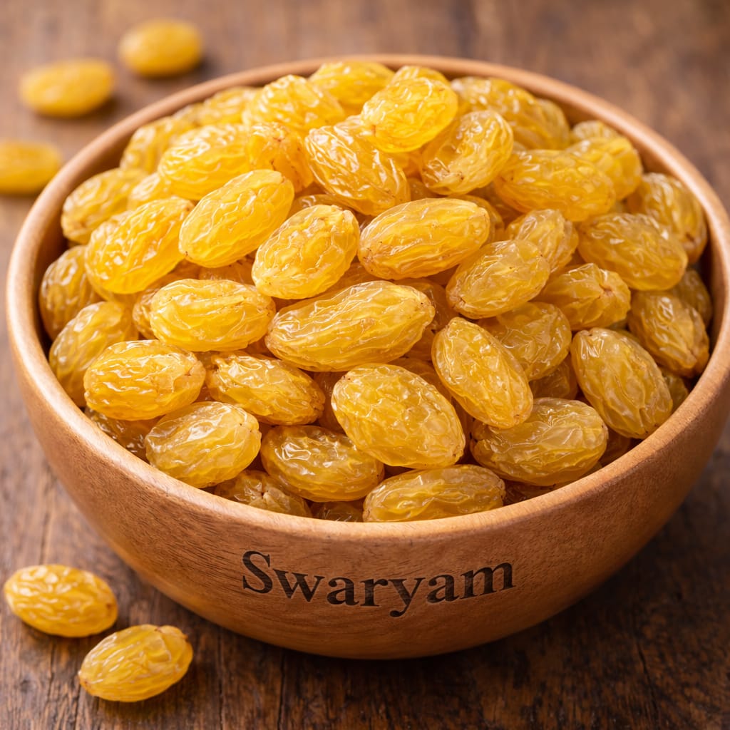 SWARYAM GOLDEN / YELLOW RAISINS